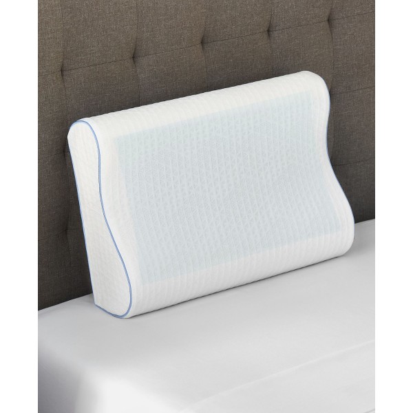 Cooling Gel Overlay Memory Foam Contour Pillow, Jumbo