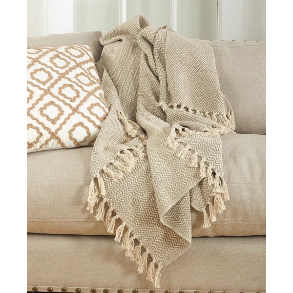 Soft Chevron Throw