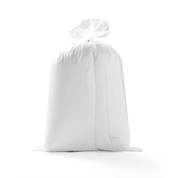 Customizable Fiber and Shredded Foam Pillows with Zippered Inner Cover