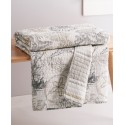 Caspian Sea Reversible Quilted Throw, 50