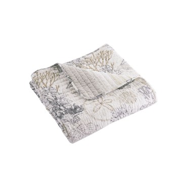 Caspian Sea Reversible Quilted Throw, 50