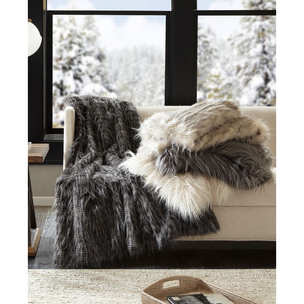Faux-Fur Throw, 50