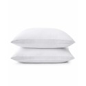 2-Pack Medium Soft Goose Down and Feather Gusseted Pillow, Standard