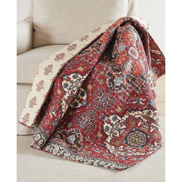 Reversible Quilted Throw, 50