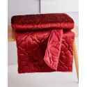 Velvet Reversible Quilted Throw, 50