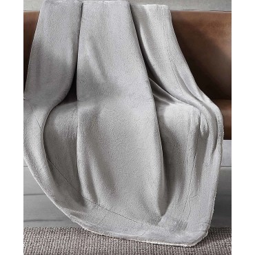 Signature Solid Ultra Soft Plush Fleece Blanket, Twin