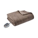 Luxury Plush Heated Blanket, Twin