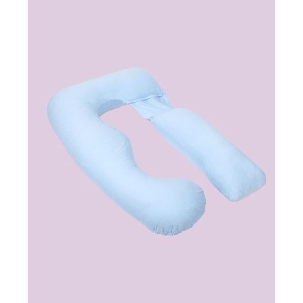 Pregnancy Pillow with Jersey Cover, U Shaped Full Body Pillow
