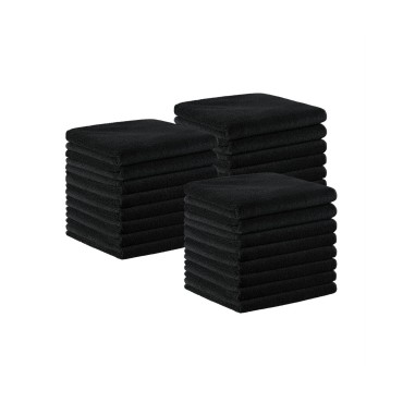 Microfiber Bleach-Safe Salon Towels (Pack of 24), 16x27