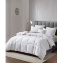 Twin All-Season White Goose Feather & Down Comforter