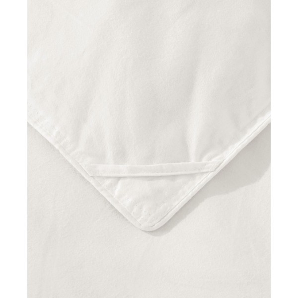Light Warmth Ultra Soft White Goose Down Feather Fiber Comforter, Twin
