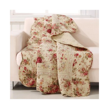 Antique Rose Throw 50