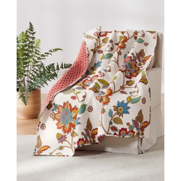 Spring Quilted Throw, 50