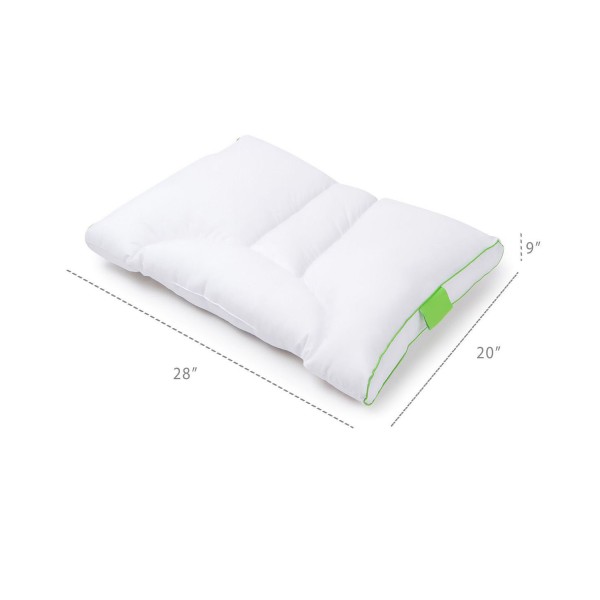 Sleep Yoga Dual Sleep Neck Pillow - One Size Fits All