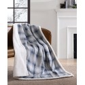 Ultra Soft Plush Fleece Reversible Oversized Throw Blanket, 70