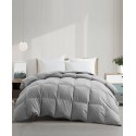 Warm and Cozy 360 Thread Count All Season Down and Feather Fiber Comforter