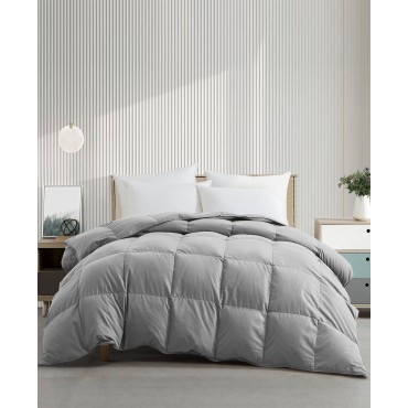 Warm and Cozy 360 Thread Count All Season Down and Feather Fiber Comforter