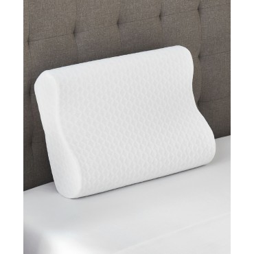 Gel Support Contour Memory Foam Pillow, Standard/Queen