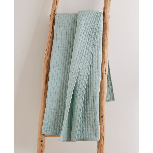 Cross Stitch Reversible Quilted Throw, 50