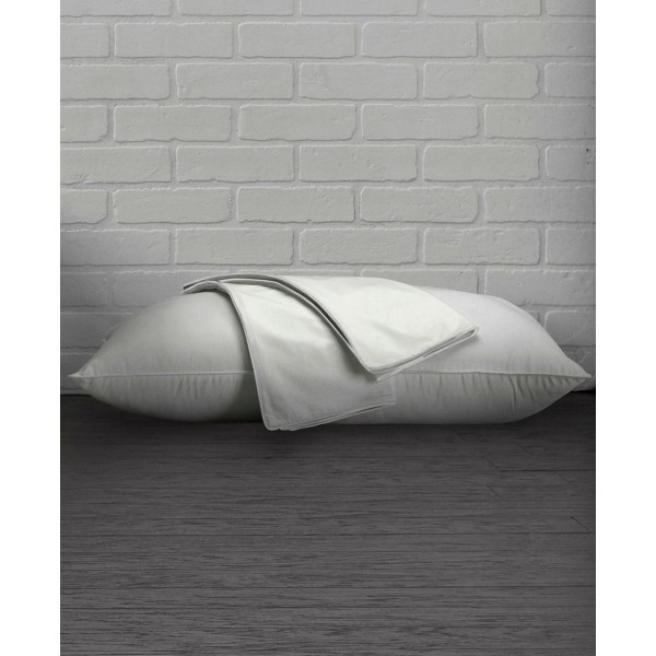 100% Cotton Percale Pillow Protector With Hidden Zipper (Set of 2) - Standard