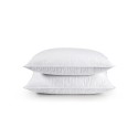Quilted Goose Feather Bed Pillows, Standard/Queen, 2-Piece