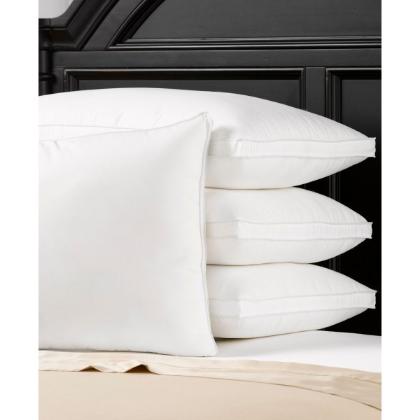 Gussetted Firm Plush Down Alternative Side/Back Sleeper Pillow, Standard - Set of 4