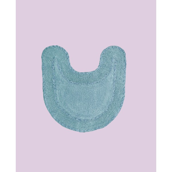 Double Ruffle Bath Rug, 20