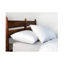 2 Pack Soft White Duck Feather & Down Bed Pillow