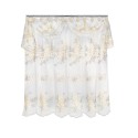 Sheer Shower Curtain with Valance