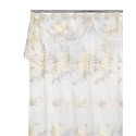 Sheer Shower Curtain with Valance