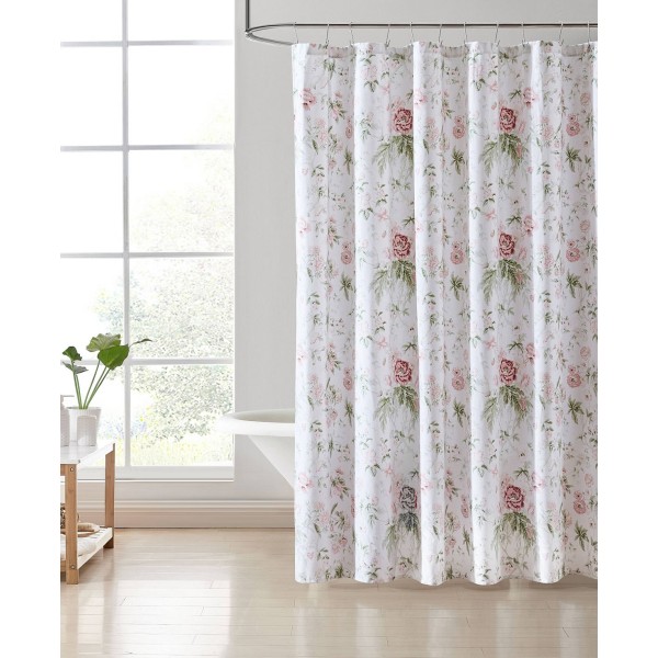 Breezy Floral Shower Curtain, 72