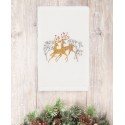 Christmas Deer 100% Cotton Hand Towels