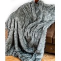 Luxury Tipped Faux Fur Throw, 50