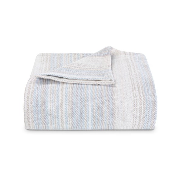 Shore Stripe Blanket, Full/Queen