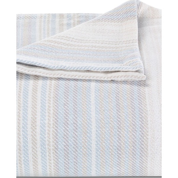 Shore Stripe Blanket, Full/Queen