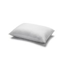 Soft Plush 100% Cotton Quilted Chevron Gel Fiber Stomach Sleeper Pillow - Standard