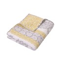 Damask Reversible Quilted Throw, 50