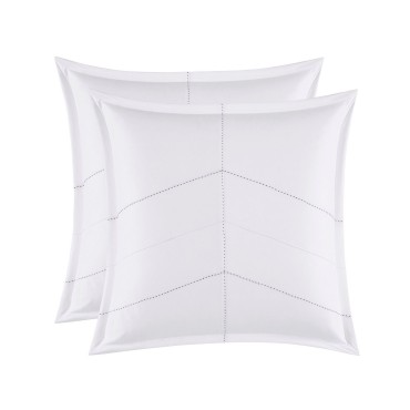 Textured Chevron Pair, Sham