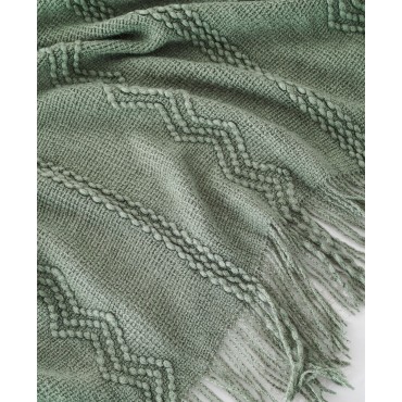 Texture Triple Zig-Zag Lightweight Throw, 50