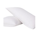 Luxe Down Filled Compartment 2-Pack of Standard Pillows, Medium Firm