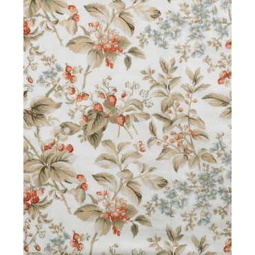 Floral Cotton Reversible 2-Piece Comforter Set, Twin