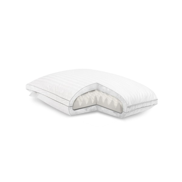 Z Convolution Gelled Microfiber Pillow - King