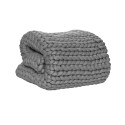 Chunky Knit Weighted Throw, 11.9 lbs, 48