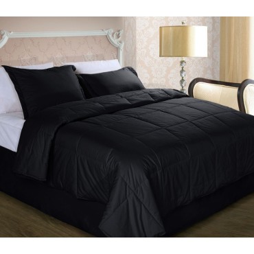 Cotton Filled Medium Warmth Breathable Hypoallergenic Comforter