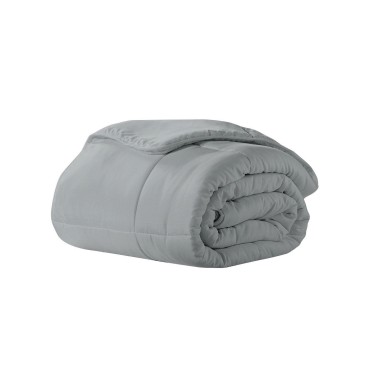 All-Season Soft Brushed Microfiber Down-Alternative Comforter - Twin